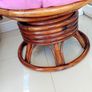 Swivel Rattan Cane Chair Image 6