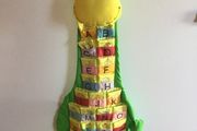 Alphabet Giraffe wall hanging