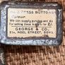 vintage George & Co. Press Button Tins with contents Image 7
