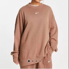 Nike Brown Sweatshirt size S oversized