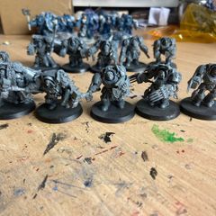 Warhammer 40k Space Wolf Terminator Squad x 2