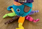 Lamaze Pirate Octopus Sensory Chime Rattle Toy