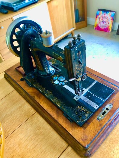 Antique sewing machine