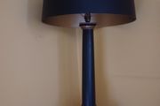 Black Pedestal Lamp
