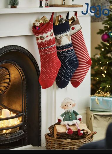 JoJo Maman Bebe Red Christmas Stocking
