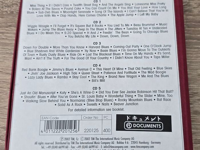Count Basie - Hall of Fame 5 CD Boxset with 40 page booklet