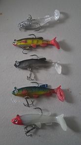 5 Soft Minnows