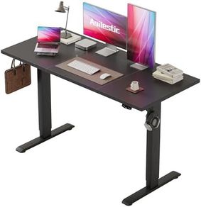 Electric Standing Desk, 120 x 60 cm Height Adjustable Sit Stand Desks