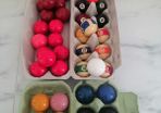 Vintage Mini Pool Balls