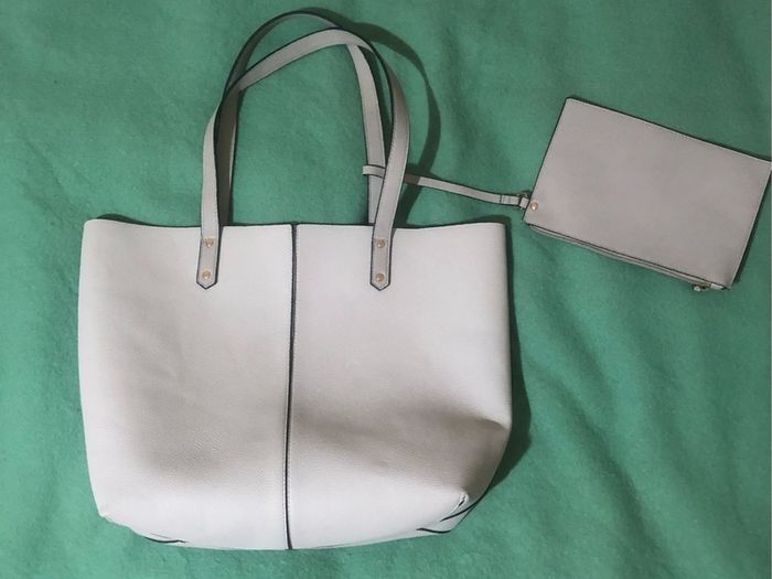 Shopper handbag with purse