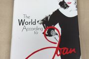 Joan Collins the world according to book rare