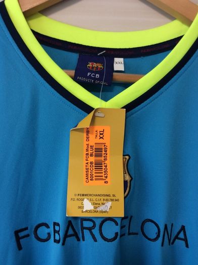 FC Barcelona Jersey. Official Club Merch Mens Training / Pre Match Jersey. Brand New With Tags. Collect In Dublin Or Receive Via Post.