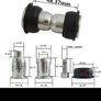 USED Rear suspension/folding bicycle pivot bolt kit Image 3