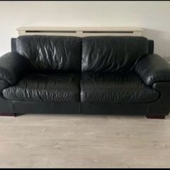 Black Leather Couch