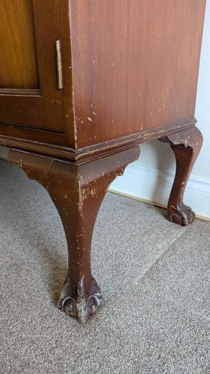 Antique sideboard buffet