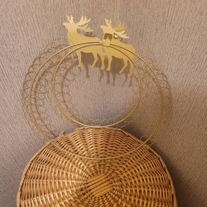 Christmas card holder