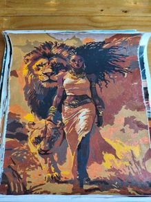 Canvas painting