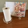 cook book and kitchen roll holder. Image 2
