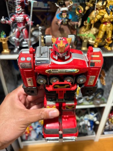 Power Rangers Lost Galaxy Gingaman DX Giga Rhinos Megazord Bandai Japan Vintage