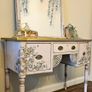 Vintage Dressing table with mirror Image 2
