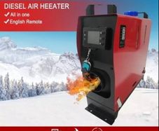 5kw 12V All-in-One Air Diesel Heater Single Hole Car Heater Air Conditioner Machine + Remote Control LCD Display For Truck Boat
