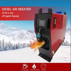 5kw 12V All-in-One Air Diesel Heater Single Hole Car Heater Air Conditioner Machine + Remote Control LCD Display For Truck Boat