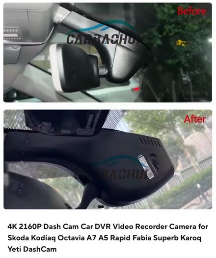 Dashcam - Skoda Kodiak
