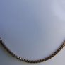 Vintage Square Box Link 9ct Rose Gold 375 Necklace L-17" - 7,27g Image 2