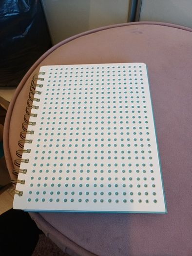 spiral bound papperchase notebook