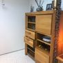 Solid Oak Cabinet and side table Image 5