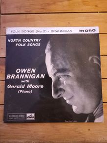 North Country Folk Songs Folk Songs No 2 Owen Brannigan 7 inch EP on His Masters Voice 7EG 8578