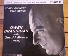 North Country Folk Songs Folk Songs No 2 Owen Brannigan 7 inch EP on His Masters Voice 7EG 8578