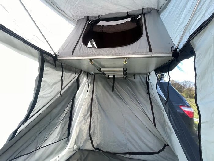 Extended Ventura Deluxe 1.4 Roof Top Tent+annex+ Insulated Thermal Liner(extra