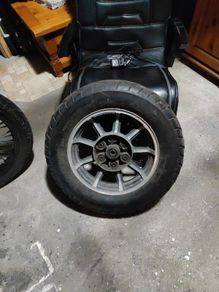 Goldwing rear wheel & zzr1100 front and rear wheels