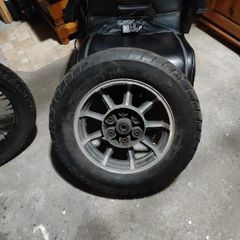 Goldwin rear wheel & zzr1100 front and rear wheels