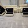leather cream couches Image 4