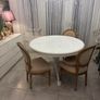 extendable vintage table and chairs Image 7