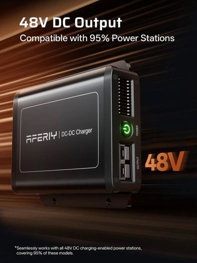 3kw AFERIY Power Station + 580w car charger