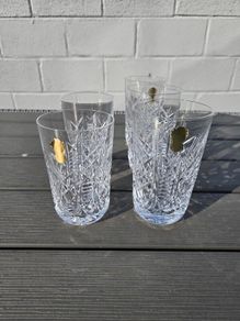 Selection Of Vintage Waterford Crystal High Ball Glasses