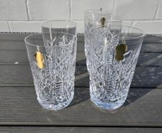 Selection Of Vintage Waterford Crystal High Ball Glasses