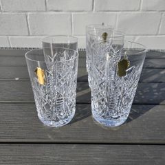 Selection Of Vintage Waterford Crystal High Ball Glasses