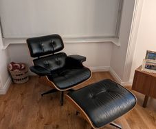 Eames Style Lounge Chair & Ottoman