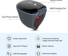 Wellue O2 Ring - Oxygen Monitor / Sleep Tracking / apnea test