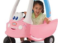 main image for ad Princess Cozy Coupe Car - Ride-On with Real Working Horn, Clicking Ignition Switch, &amp; Fuel Cap
