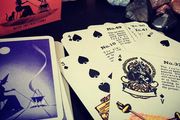 Fortune Telling Cards - full deck - unique gift + matching card holders available