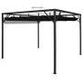 Garden Gazebo with Retractable Roof Canopy 3x3 m Anthracite Image 3