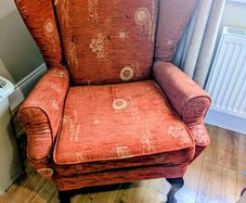 Queen Anne armchairs