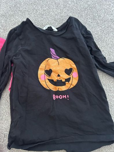 6-8y Halloween Tops H&M x 2