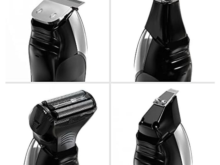 Wahl Aqua Blade 10 in 1 Beard Trimmer with 30ml Beard Oil, Beard Care Set for Men, Fully Washable head face and body