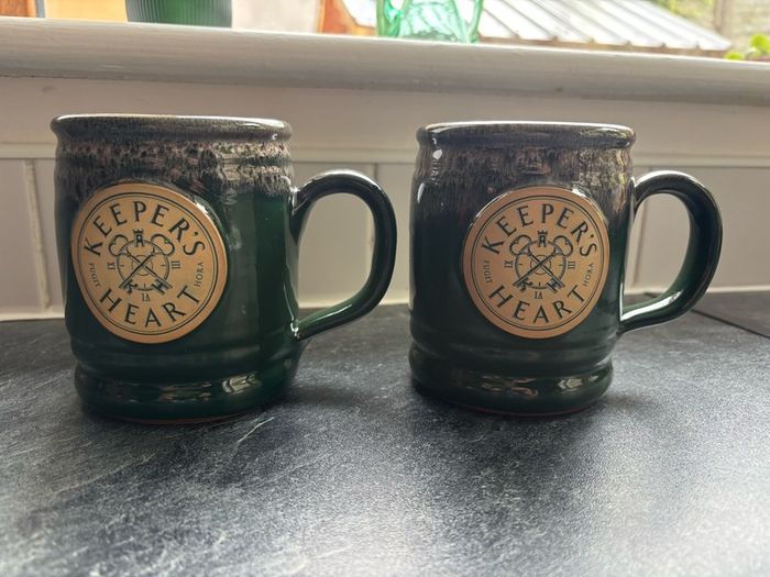 Collectible Keeper's Heart Whiskey Handmade Mugs